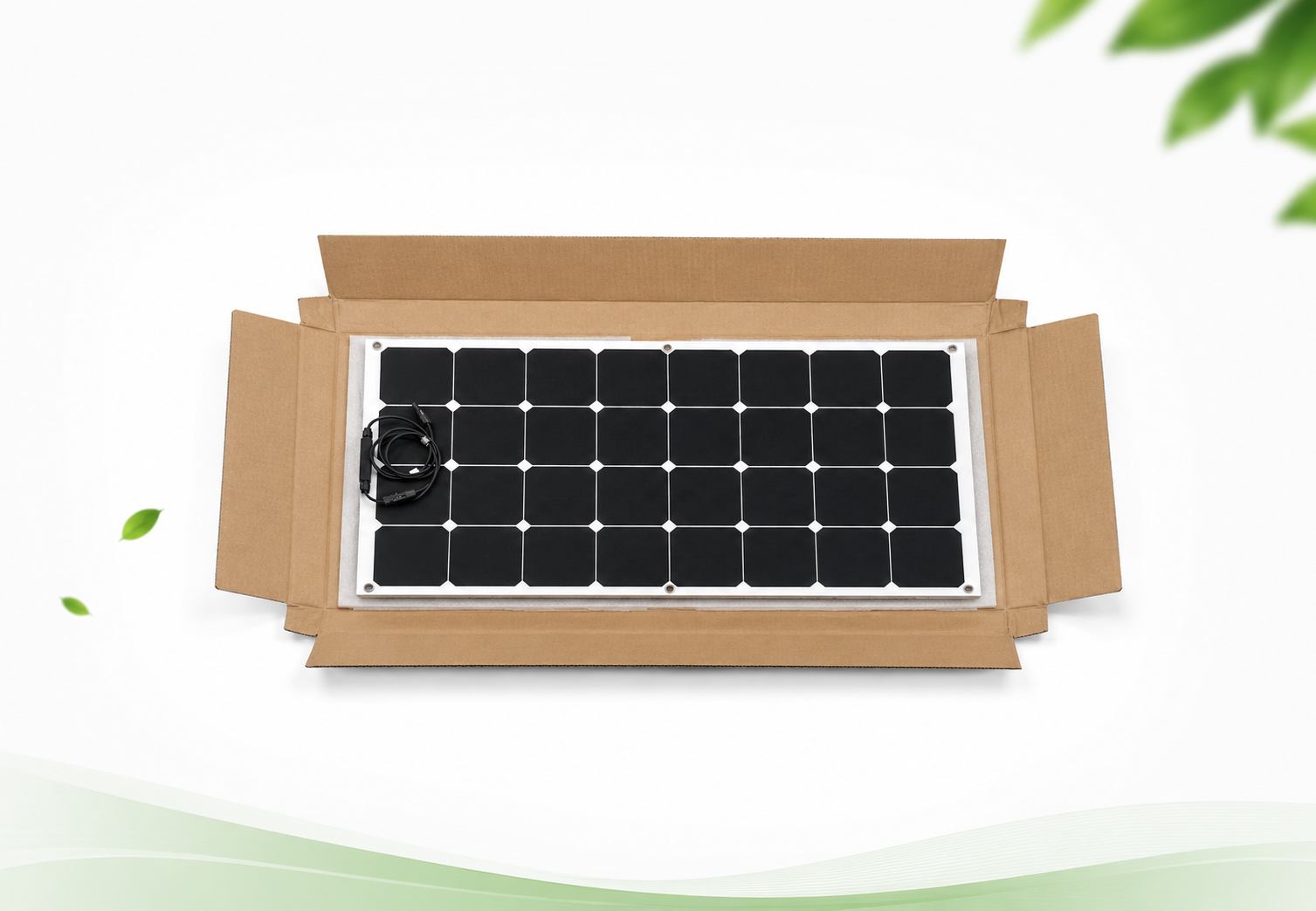 60-300W Flexible Solar Panels PET & ETFE Optional