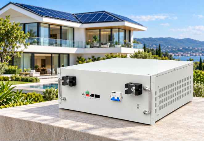 Rack-mounted Lithium Iron Phosphate Battery (UL Certified)