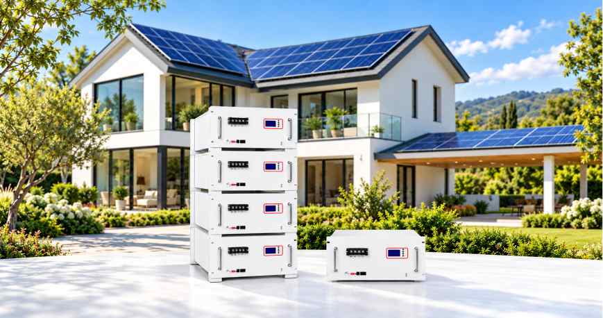 Rack-mounted Lithium Iron Phosphate Battery