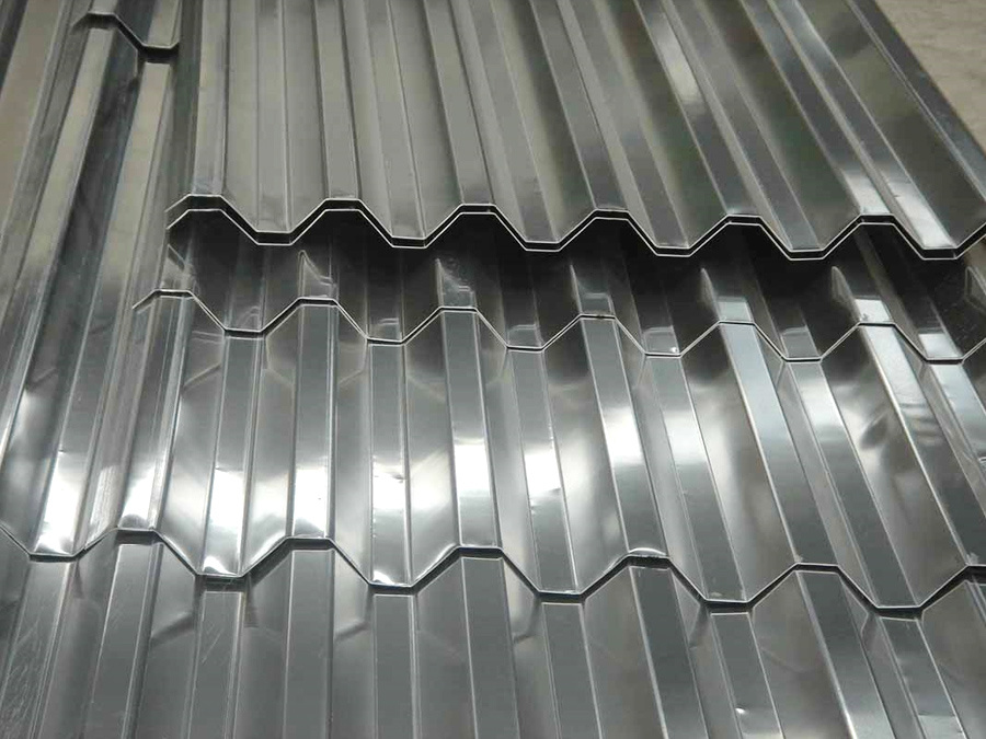 Galvanized steel roofing sheet