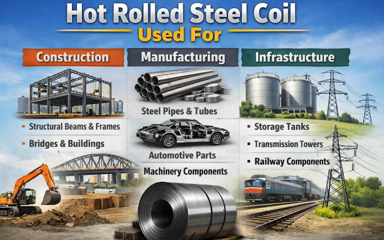 Hot-rolled steel coil applications Hot-rolled steel coil applications