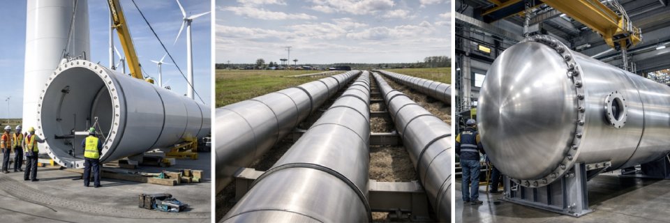 Steel Coils Used For in Energy and Infrastructure Steel Coils Used For in Energy and Infrastructure