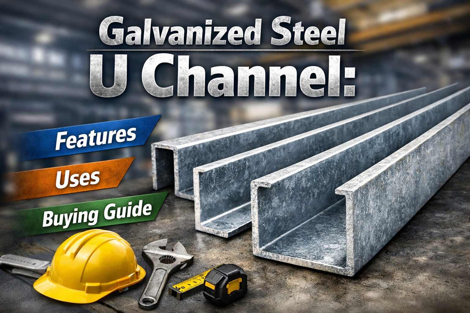 Galvanized Steel U Channel: Features, Uses, and Buying Guide