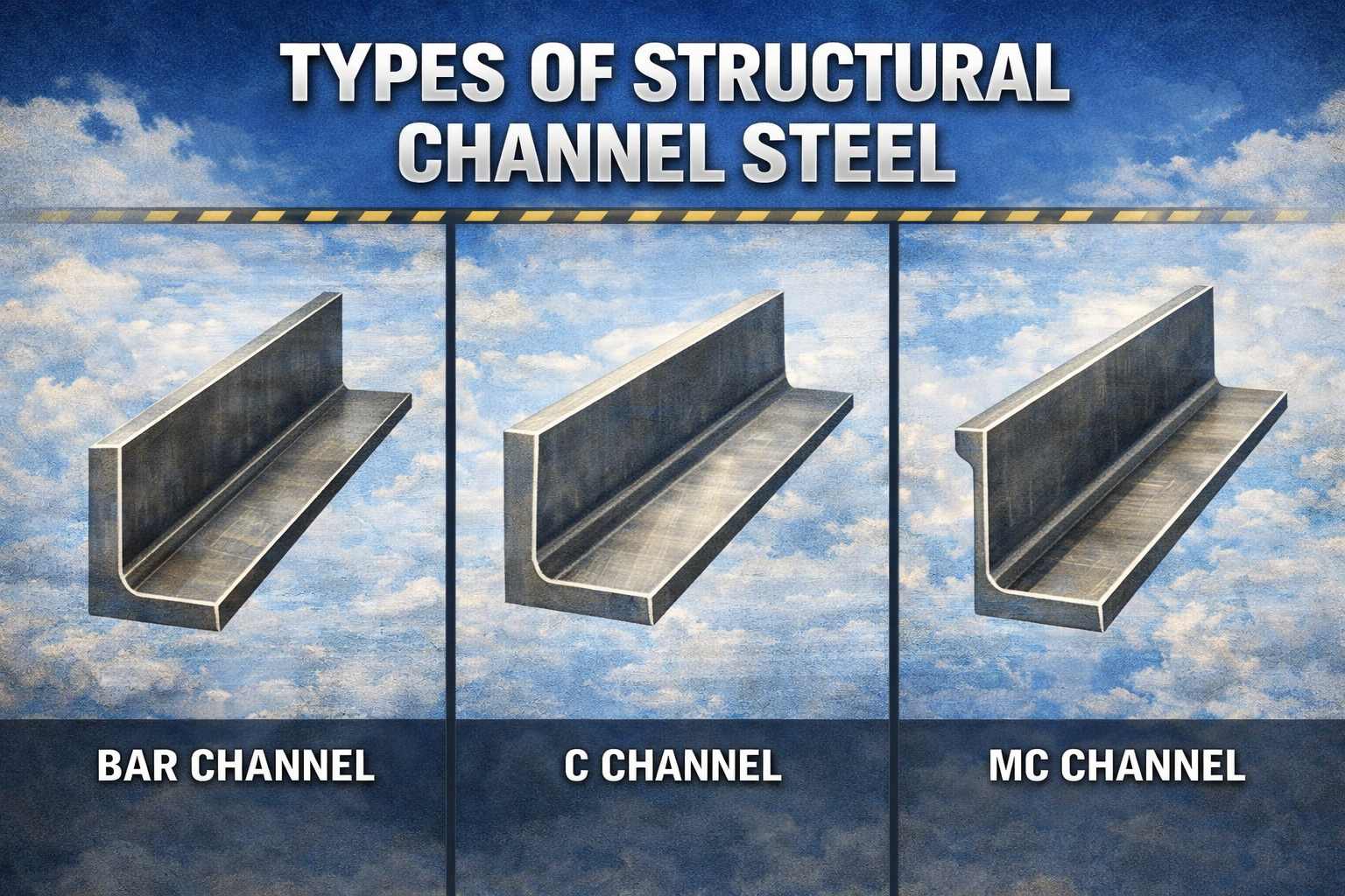 Types of Structural Channel Steel Types of Structural Channel Steel