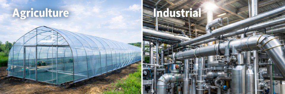 galvanized round pipe application