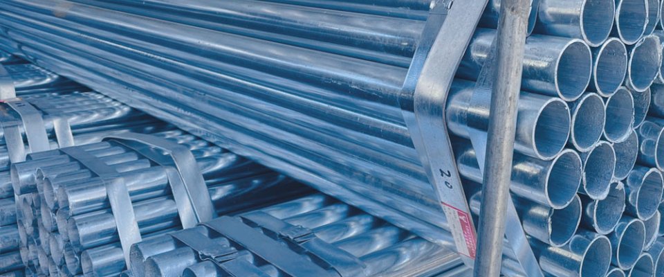 Galvanized round pipe