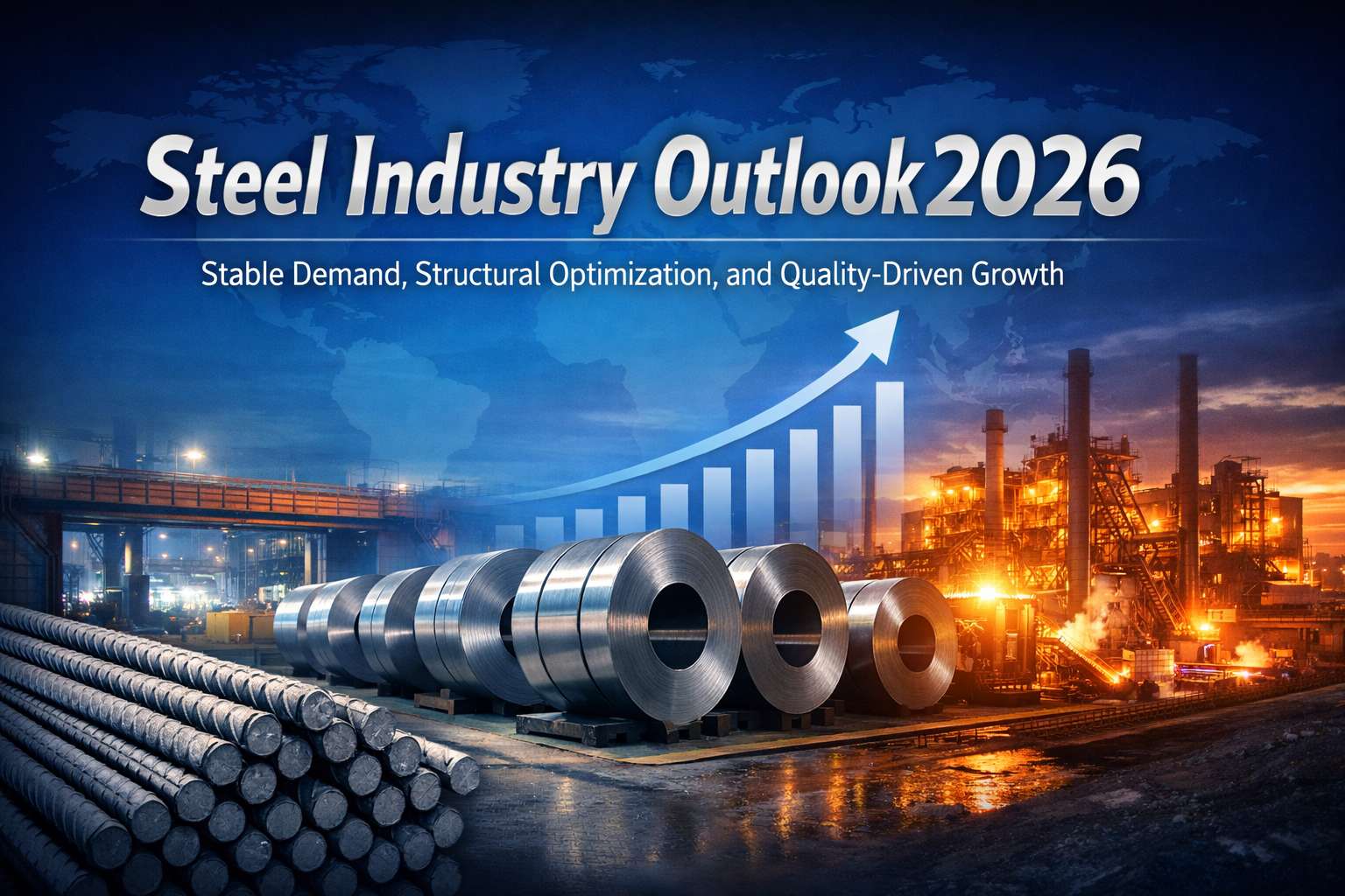 Steel Industry Outlook 2026: Stable Demand, Structural Optimization, and Quality-Driven Growth