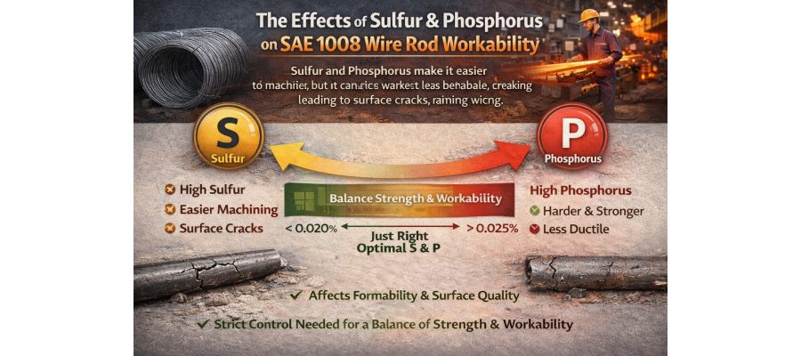Effect of sulfur content on steel wire performance Effect of sulfur content on steel wire performance