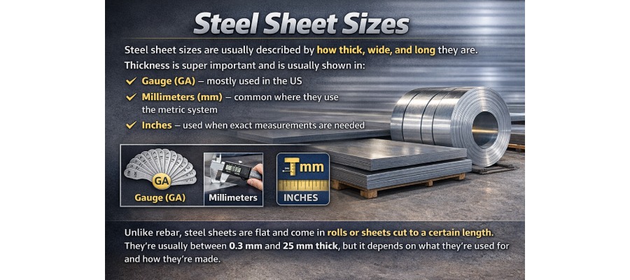 Steel Sheet Sizes
