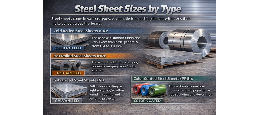 Steel Sheet Sizes