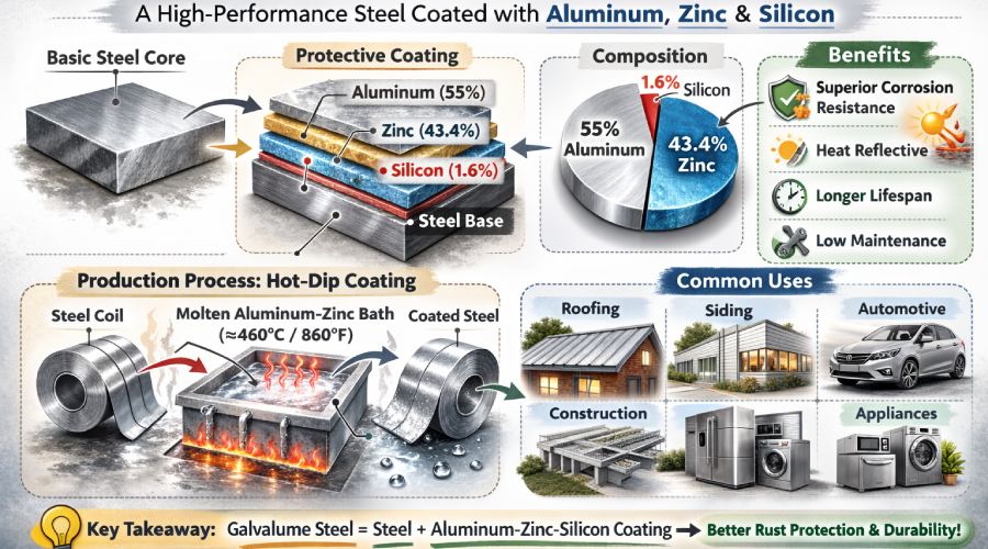 Galvalume Steel Galvalume Steel