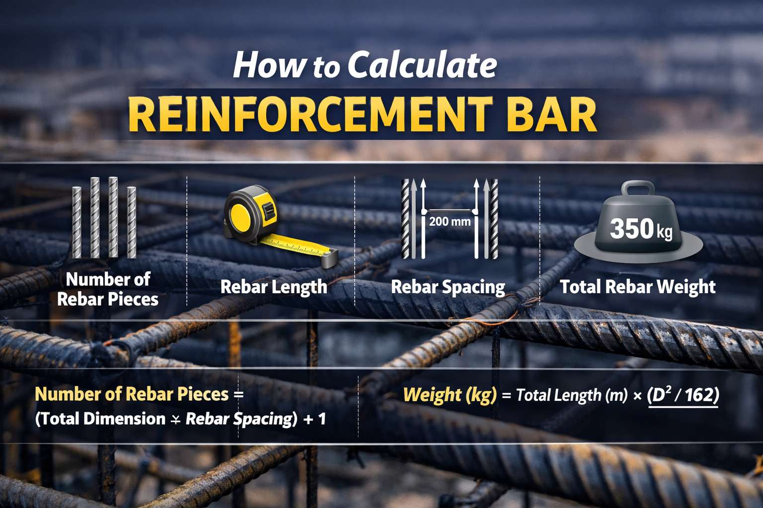How to Calculate Reinforcement Bar?