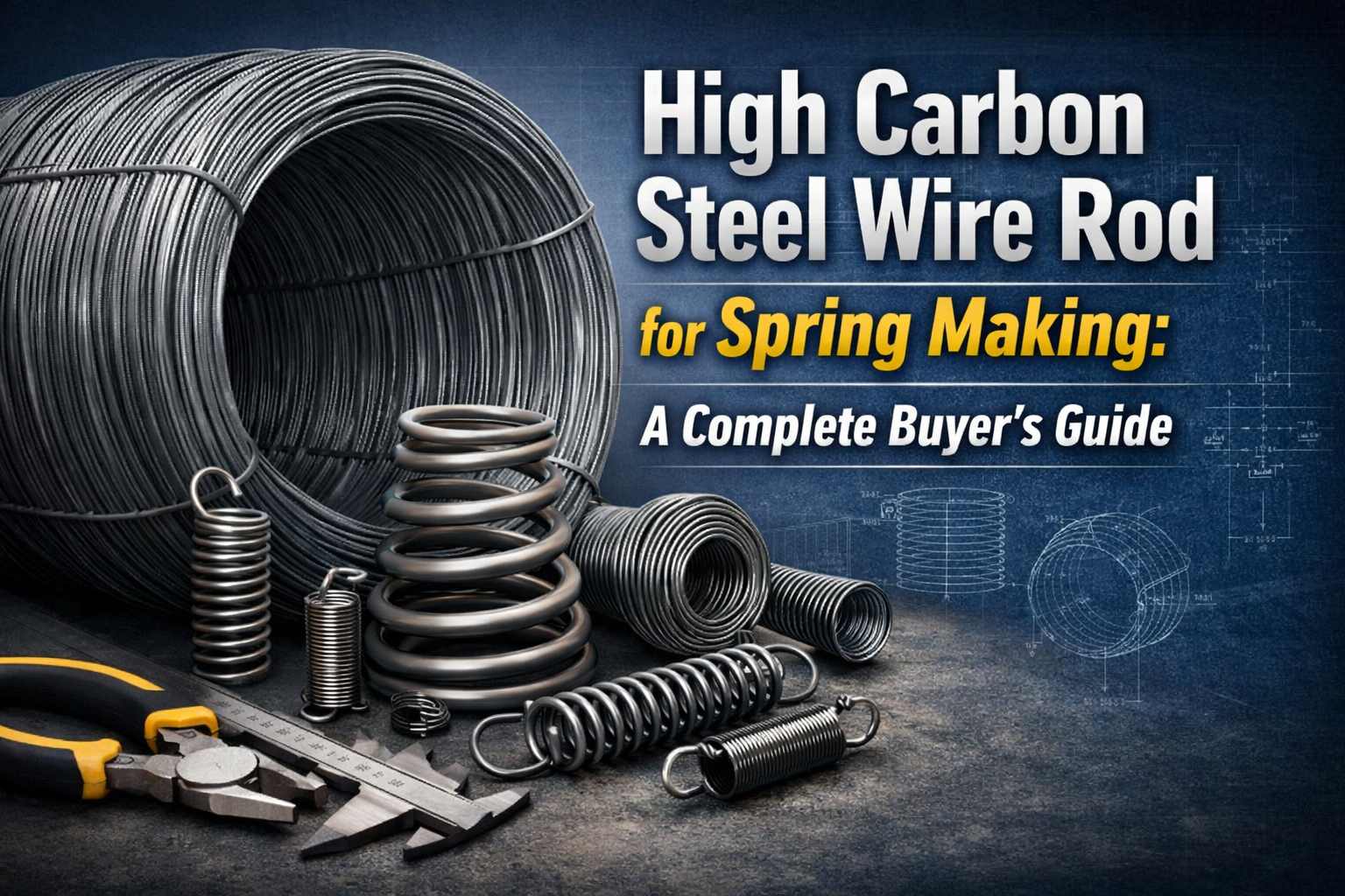 High Carbon Steel Wire Rod for Spring Making: A Complete Buyer’s Guide